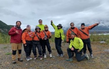 Liquid Spark Team on the banks of the Chitina Liquid Spark Team on the banks of the Chitina